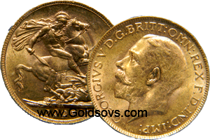 George V 1923 Gold Sovereign