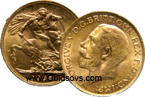 George V 1923 Gold Sovereign