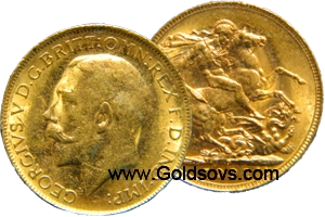 Perth Gold Sovereigns 1924