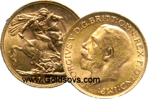 George V 1924 Gold Sovereign