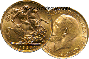 George V 1925 Gold Sovereign