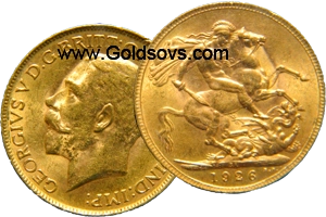 George V 1926 Gold Sovereign