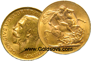 George V 1927 Gold Sovereign