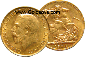 George V 1928 Gold Sovereign