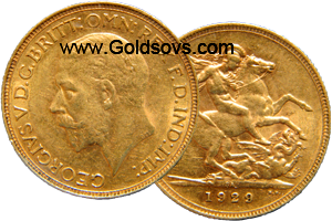 George V 1929 Gold Sovereign