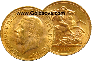 George V 1930 Gold Sovereign