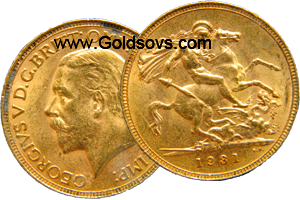 George V 1931 Gold Sovereign