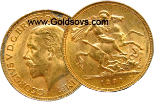 George V 1931 Gold Sovereign