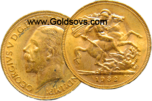 George V 1932 South African Gold Sovereign