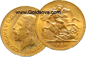 George V 1932 South African Gold Sovereign