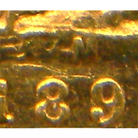 M Mint mark St George 1887–1931